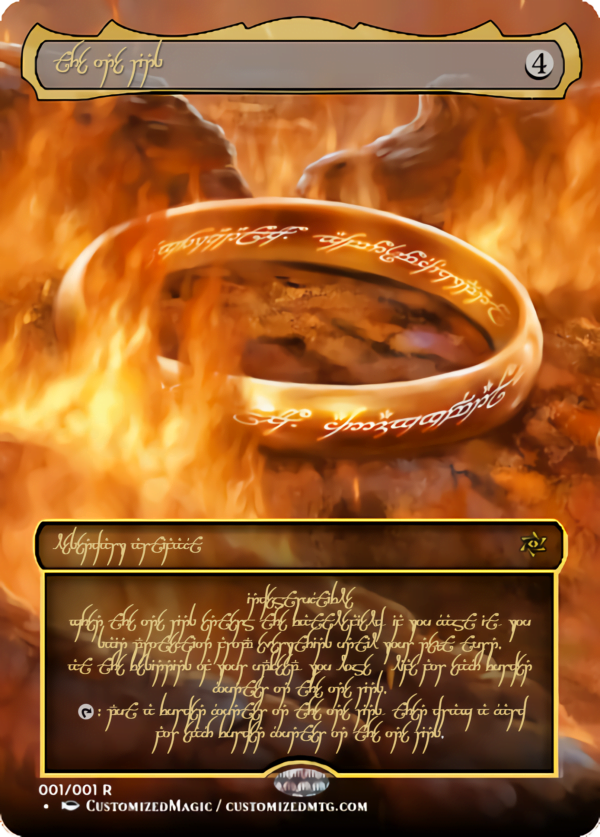 The One Ring | The One Ring.5 | Magic the Gathering Proxy Cards
