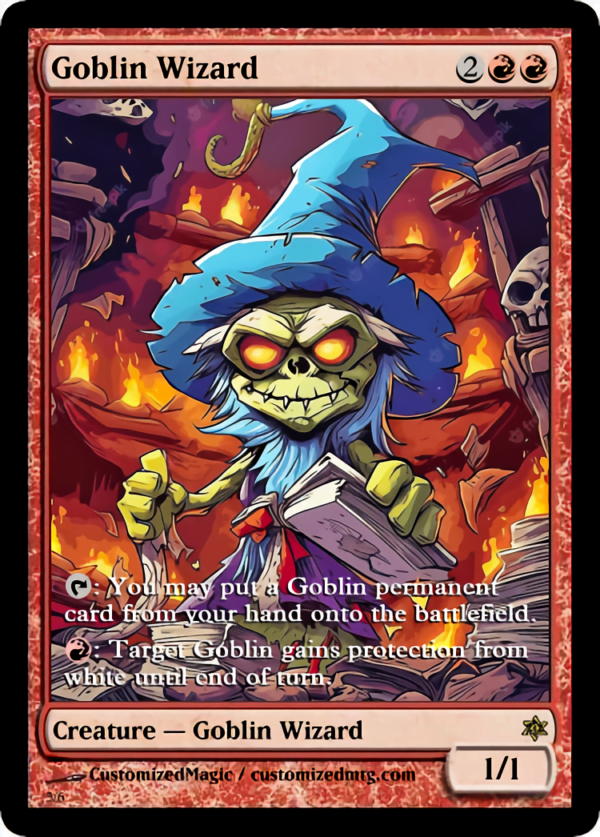 Goblin Wizard | Goblin Wizard.2 | Magic the Gathering Proxy Cards