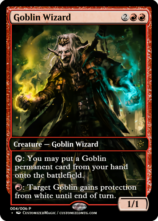 Goblin Wizard | Goblin Wizard.3 | Magic the Gathering Proxy Cards