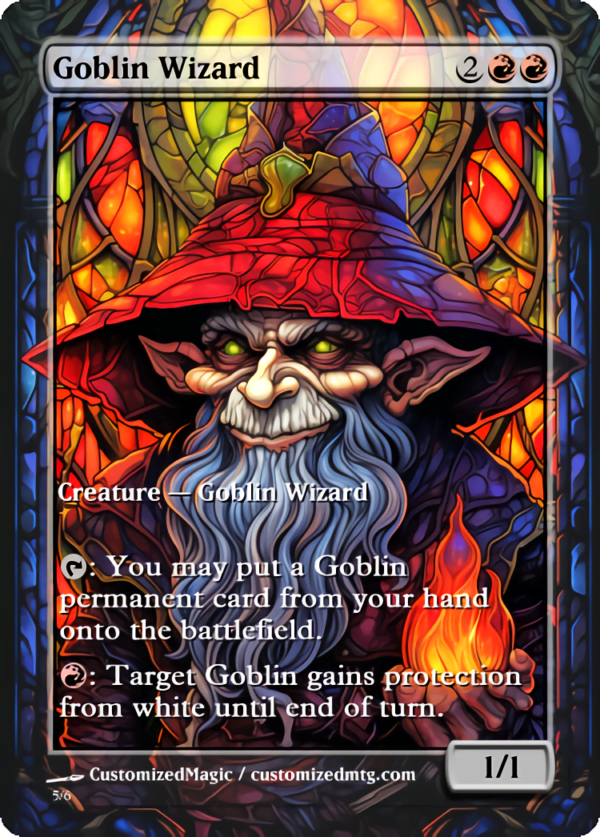 Goblin Wizard | Goblin Wizard.4 | Magic the Gathering Proxy Cards