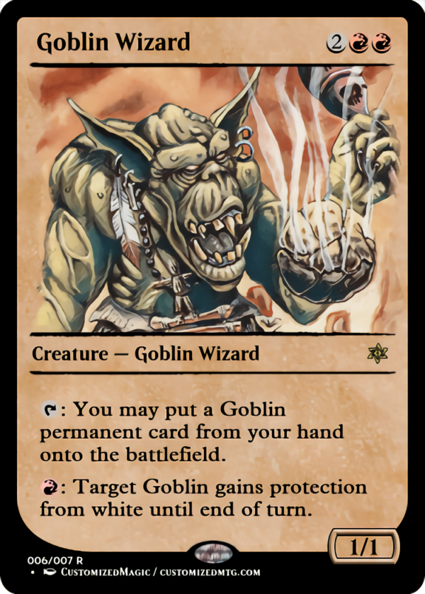 Goblin Wizard | Goblin Wizard.5 | Magic the Gathering Proxy Cards