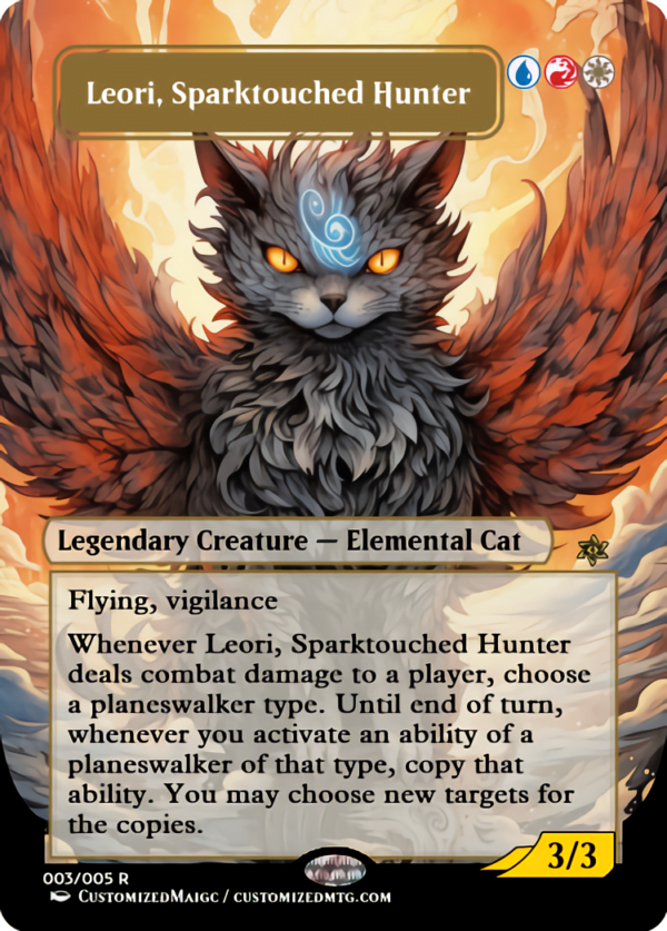 Leori, Sparktouched Hunter | Leori Sparktouched Hunter.2 | Magic the Gathering Proxy Cards