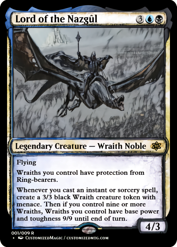 Lord of the Nazgûl | Lord of the Nazgul 1 | Magic the Gathering Proxy Cards