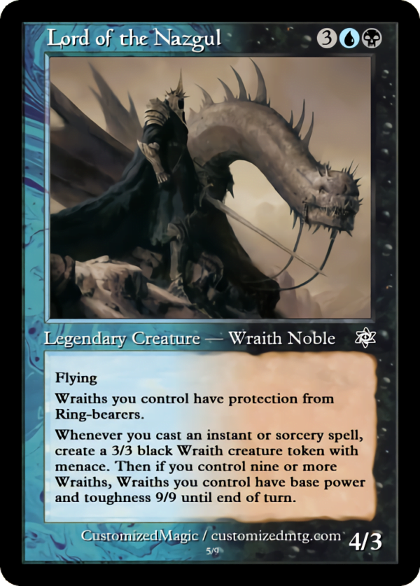 Lord of the Nazgûl | Lord of the Nazgul | Magic the Gathering Proxy Cards