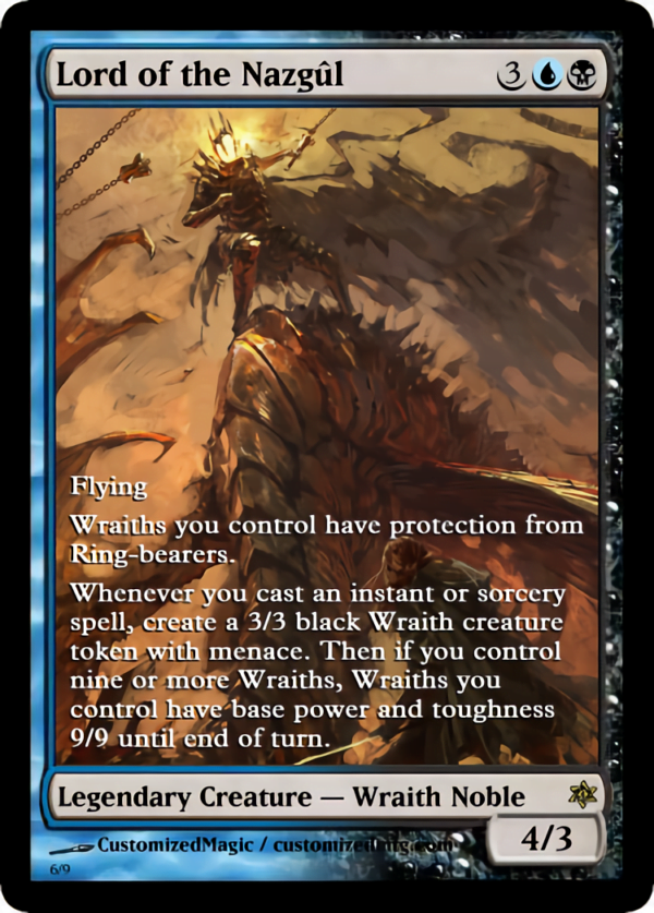 Lord Of The Nazgul (Near Mint) - Lord Of The Rings Commander MTG - PACK FRESH