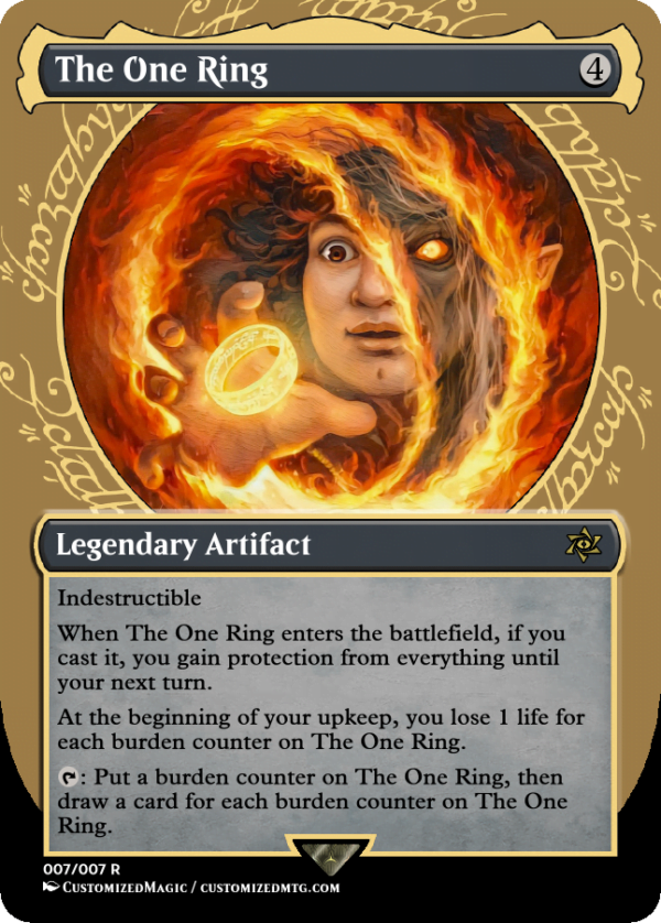 The One Ring | The One Ring.7 1 | Magic the Gathering Proxy Cards