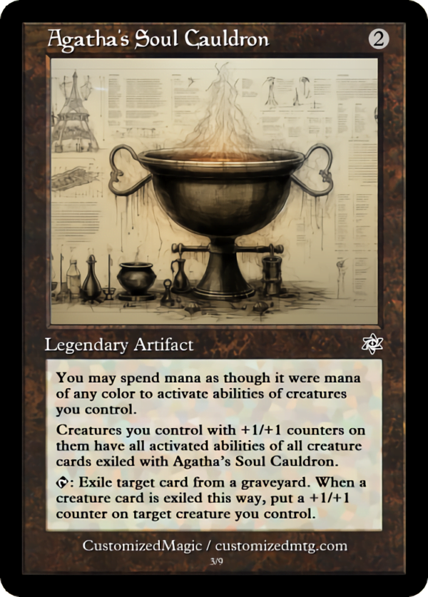 Agatha's Soul Cauldron | Agathas Soul Cauldron.2 | Magic the Gathering Proxy Cards