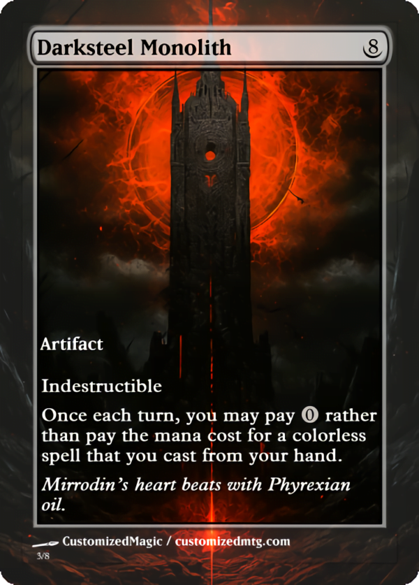 Darksteel Monolith | Darksteel Monolith.2 2 | Magic the Gathering Proxy Cards