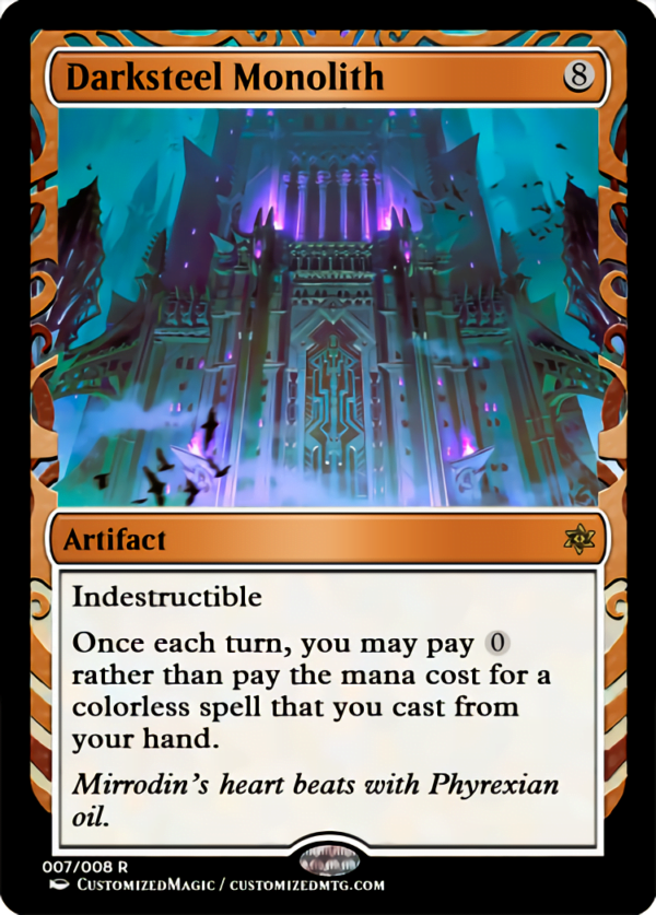 Darksteel Monolith | Darksteel Monolith.6 | Magic the Gathering Proxy Cards