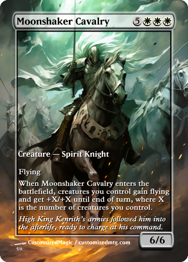 Moonshaker Cavalry | Moonshaker Cavalry.4 | Magic the Gathering Proxy Cards