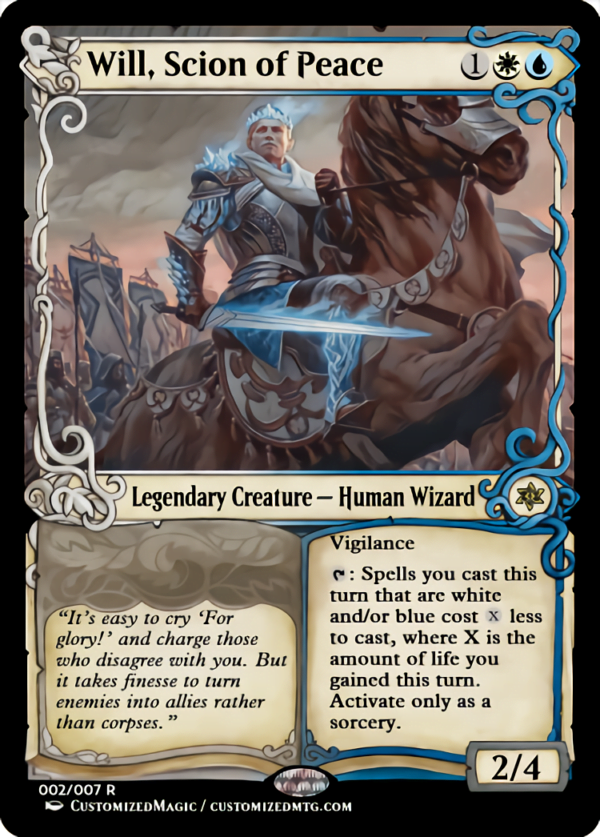 Will, Scion of Peace | Will Scion of Peace.1 | Magic the Gathering Proxy Cards
