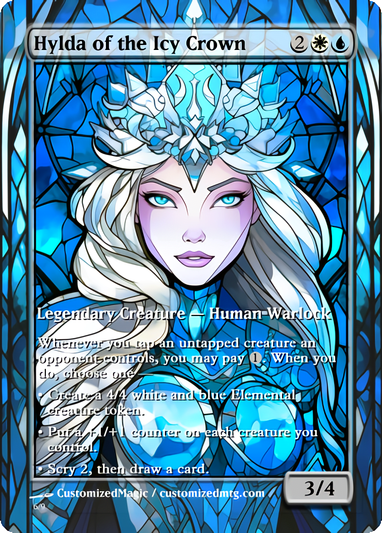 Hylda of the Icy Crown | Hylda of the Icy Crown.3 | Magic the Gathering Proxy Cards