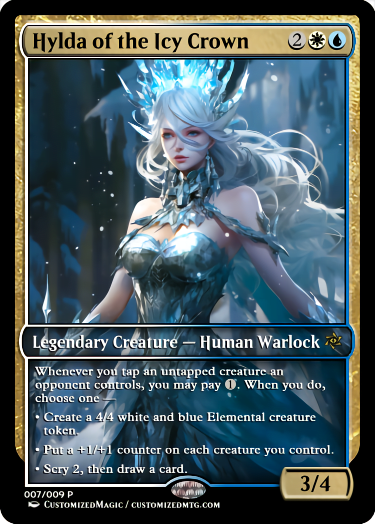 Hylda of the Icy Crown | Hylda of the Icy Crown.4 | Magic the Gathering Proxy Cards