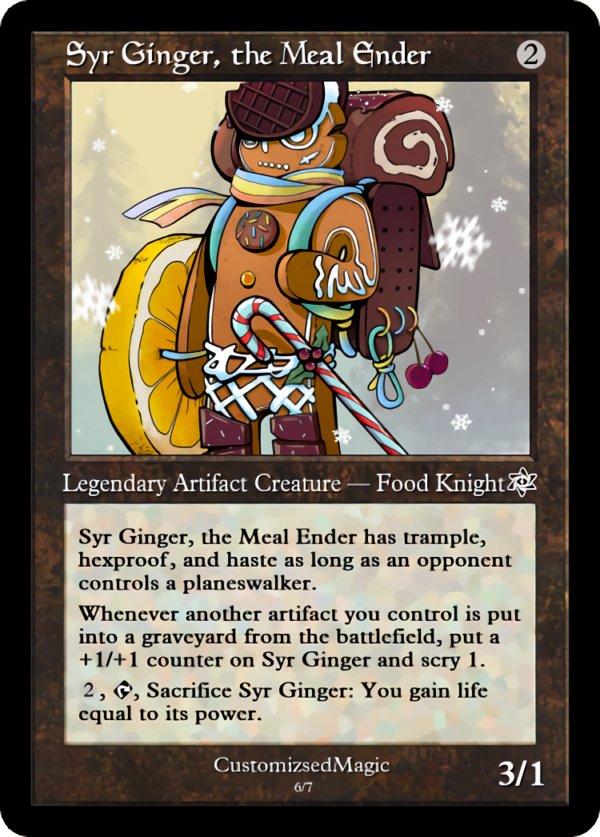Syr Ginger, the Meal Ender | Syr Ginger the Meal Ender.5 | Magic the Gathering Proxy Cards