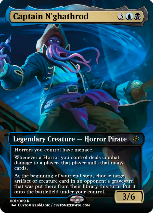Captain N'ghathrod | Captain Nghathrod | Magic the Gathering Proxy Cards