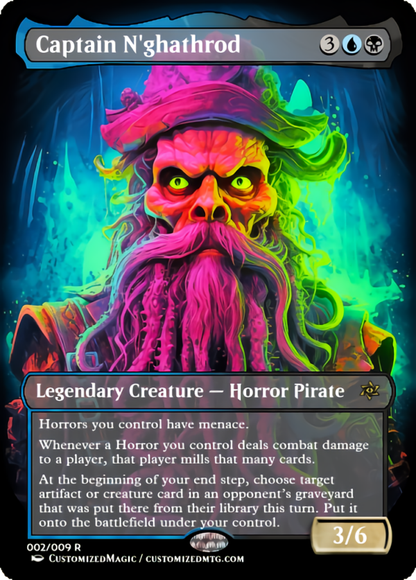 Captain N'ghathrod | Captain Nghathrod.1 | Magic the Gathering Proxy Cards