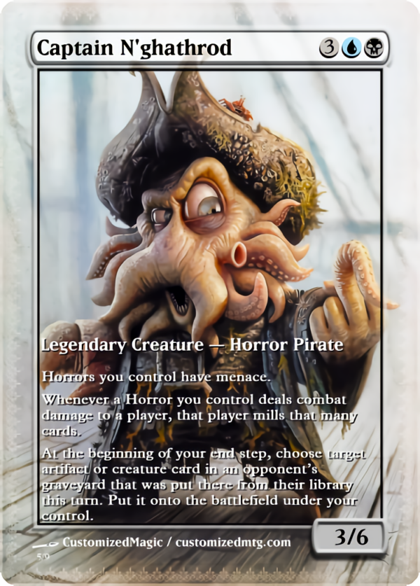 Captain N'ghathrod | Captain Nghathrod.4 | Magic the Gathering Proxy Cards