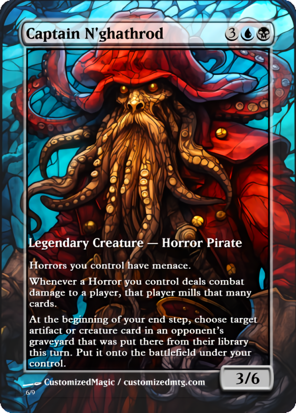 Captain N'ghathrod | Captain Nghathrod.5 | Magic the Gathering Proxy Cards
