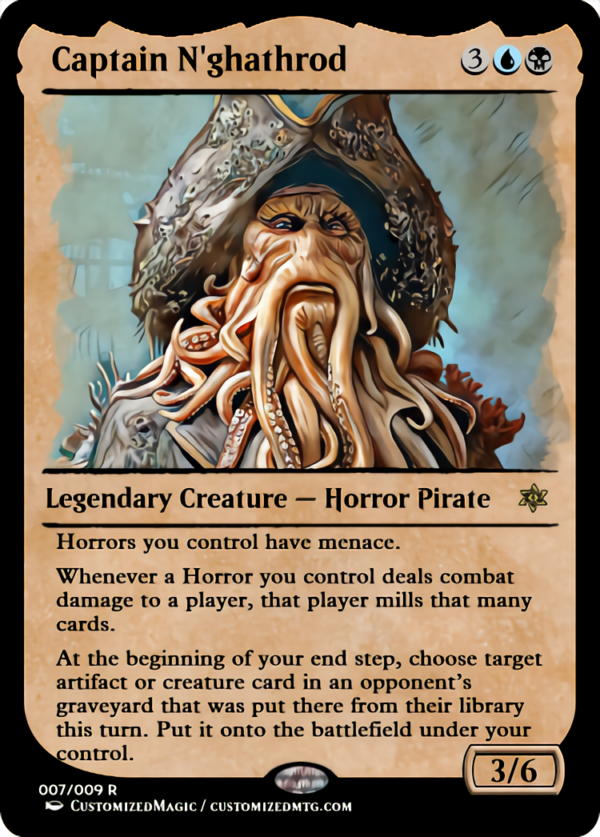 Captain N'ghathrod | Captain Nghathrod.6 | Magic the Gathering Proxy Cards