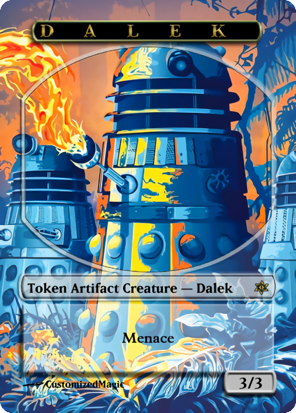 Dalek Token | Dalek.1 | Magic the Gathering Proxy Cards