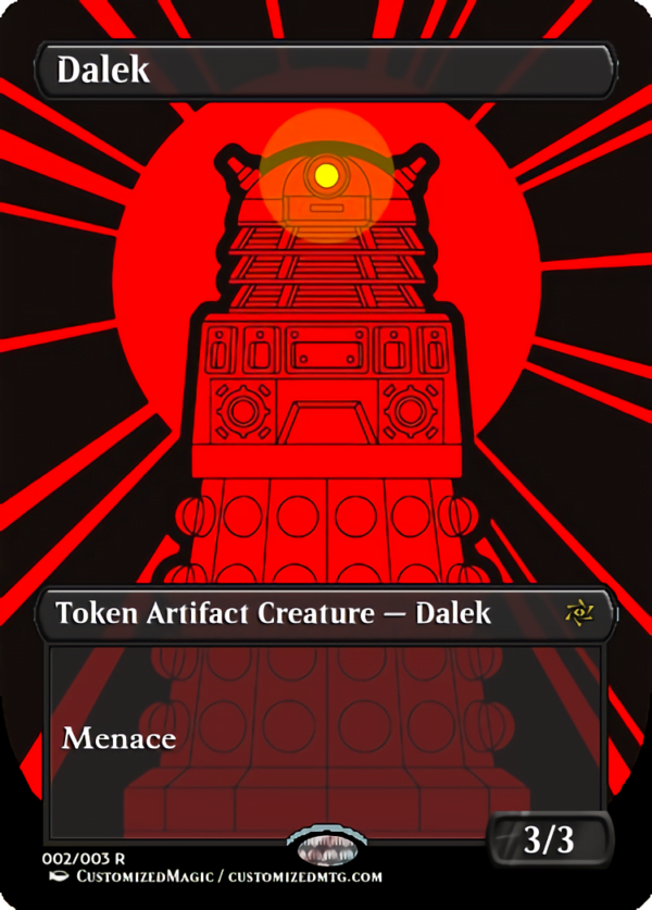 Dalek Token | Dalek.5 | Magic the Gathering Proxy Cards