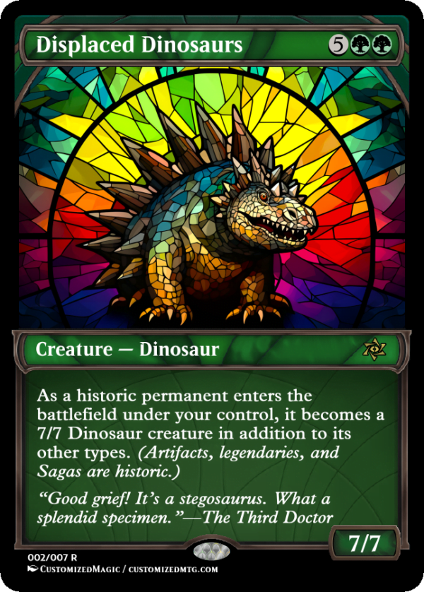Displaced Dinosaurs | Displaced Dinosaurs.1 | Magic the Gathering Proxy Cards