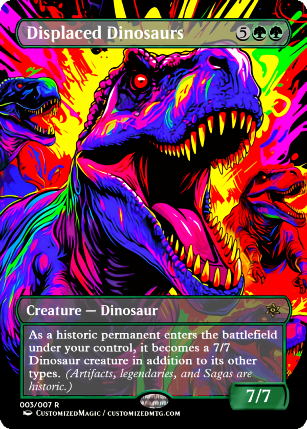 Displaced Dinosaurs | Displaced Dinosaurs.2 | Magic the Gathering Proxy Cards