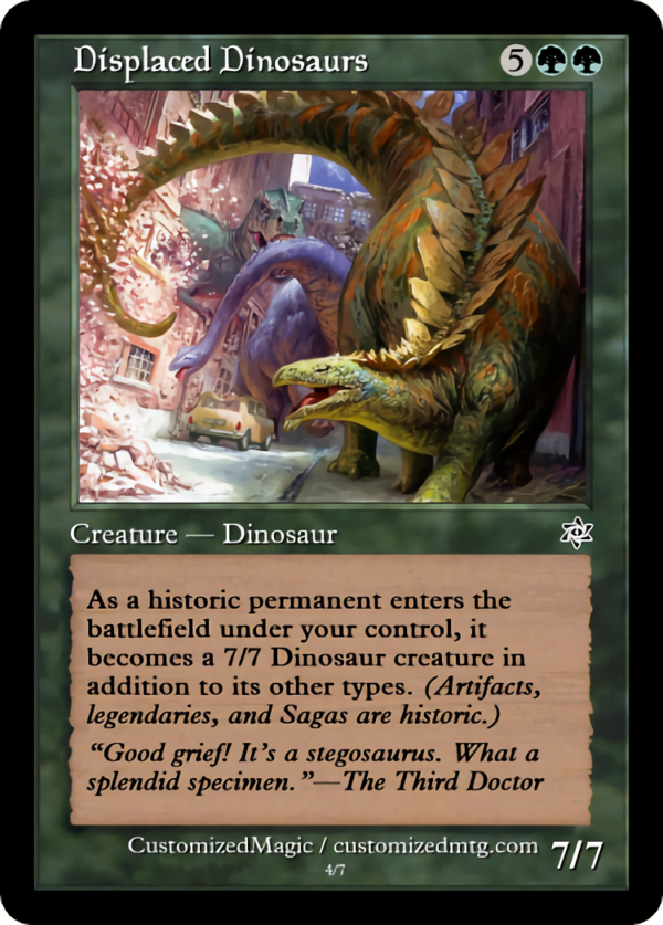 Displaced Dinosaurs | Displaced Dinosaurs.3 | Magic the Gathering Proxy Cards