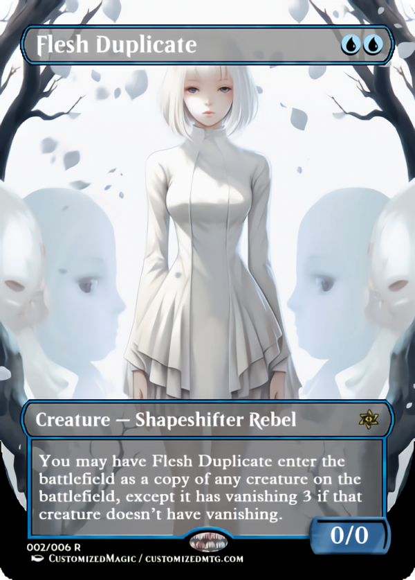 Flesh Duplicate | Flesh Duplicate.1 | Magic the Gathering Proxy Cards