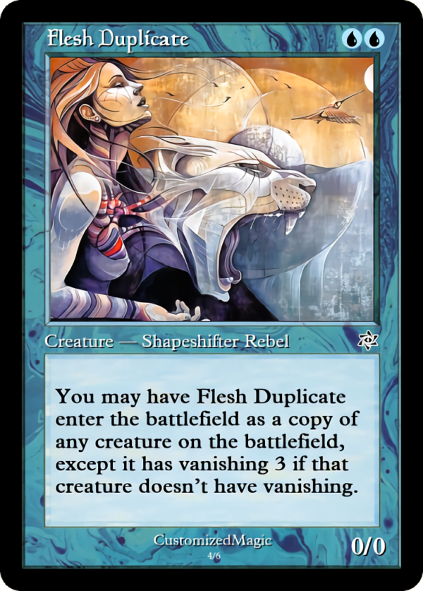 Flesh Duplicate | Flesh Duplicate.3 | Magic the Gathering Proxy Cards