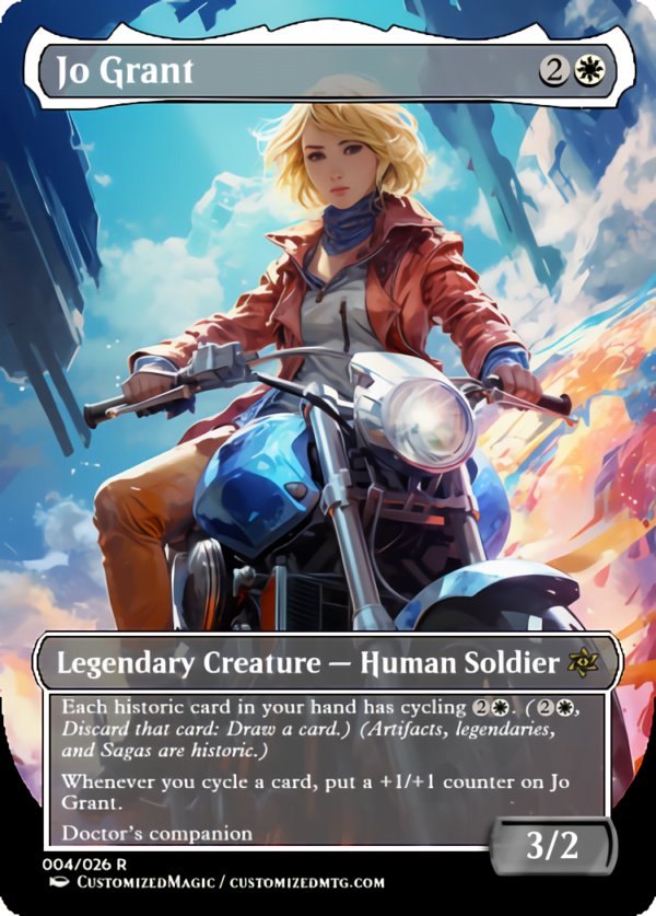 Doctor Who Companions - Part 1 of 2 | Jo Grant | Magic the Gathering Proxy Cards