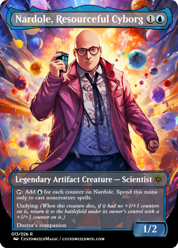 Doctor Who Companions - Part 2 of 2 | Nardole Resourceful Cyborg 11 | Magic the Gathering Proxy Cards