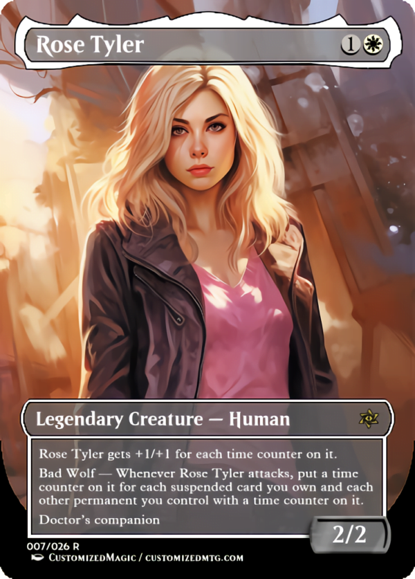 Doctor Who Companions - Part 2 of 2 | Rose Tyler | Magic the Gathering Proxy Cards