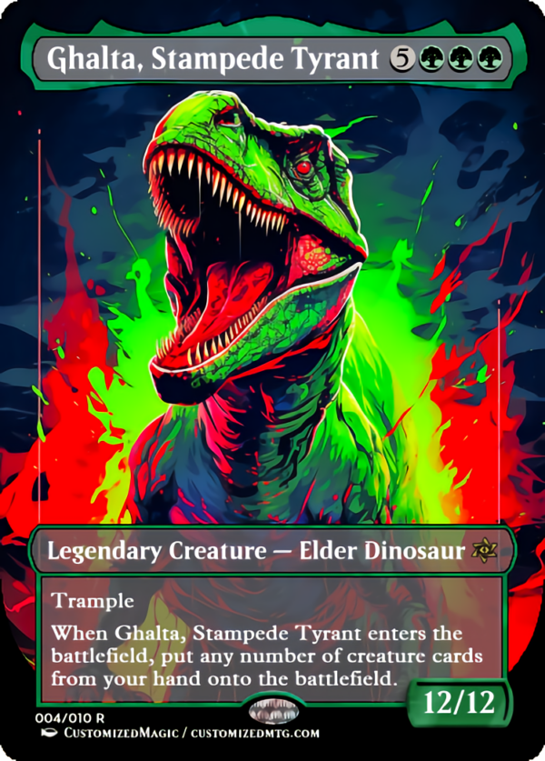 Ghalta, Stampede Tyrant | Ghalta Stampede Tyrant.3 | Magic the Gathering Proxy Cards