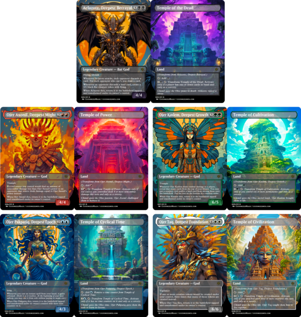 Gods from The Lost Caverns of Ixalan
