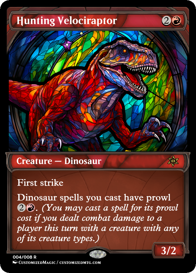 Hunting Velociraptor | Hunting Velociraptor.3 | Magic the Gathering Proxy Cards