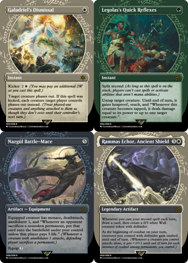 Tales of Middle-earth Commander (LTC) Exclusive Cards