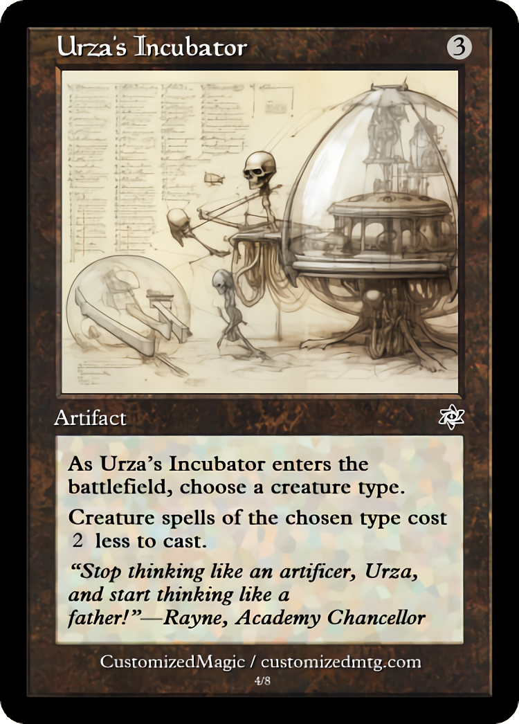 Urza's Incubator | Urzas Incubator.3 | Magic the Gathering Proxy Cards