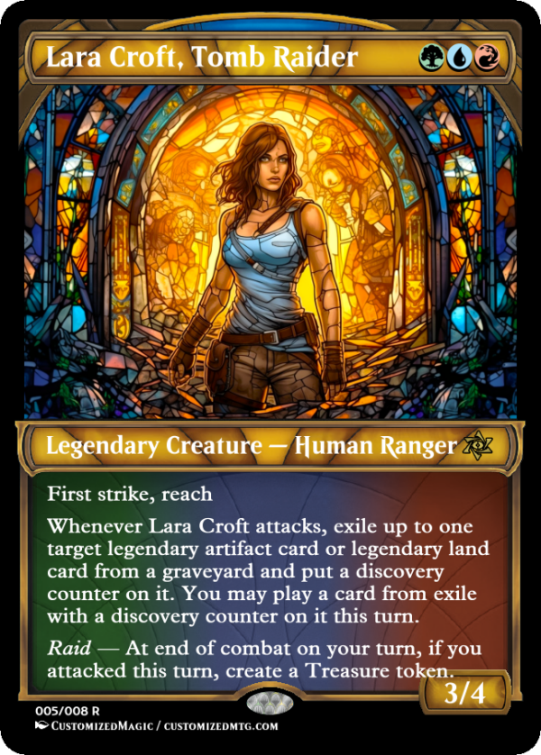 Lara Croft, Tomb Raider | Lara Croft Tomb Raider.4 | Magic the Gathering Proxy Cards