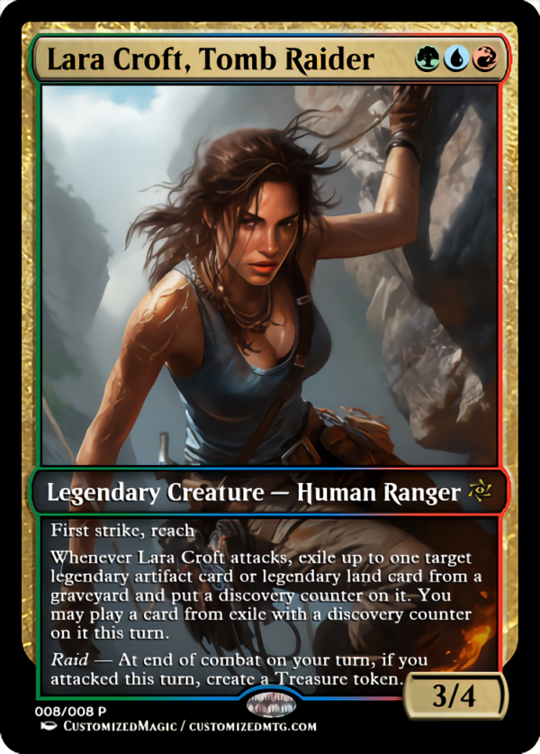 Lara Croft, Tomb Raider | Lara Croft Tomb Raider.7 | Magic the Gathering Proxy Cards