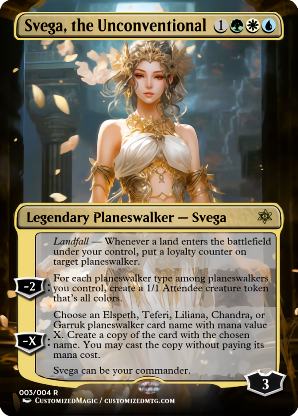2022 Heroes of the Realm | Svega the Unconventional | Magic the Gathering Proxy Cards
