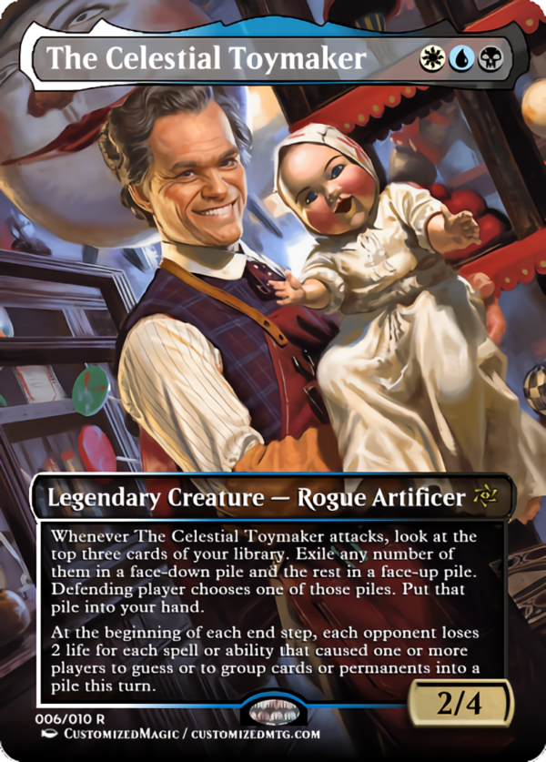Secret Lair x Doctor Who: Regeneration | The Celestial Toymaker | Magic the Gathering Proxy Cards