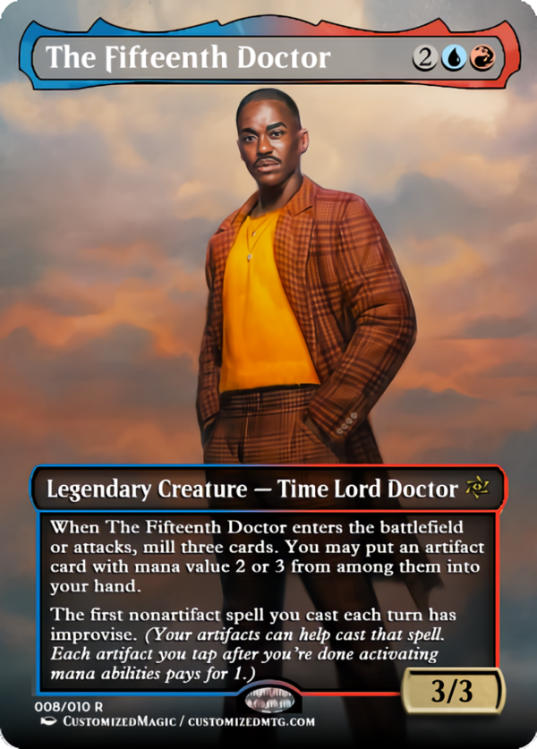 Secret Lair x Doctor Who: Regeneration | The Fifteenth Doctor | Magic the Gathering Proxy Cards