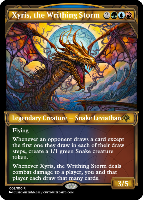 Xyris, the Writhing Storm | Xyris the Writhing Storm.1 | Magic the Gathering Proxy Cards