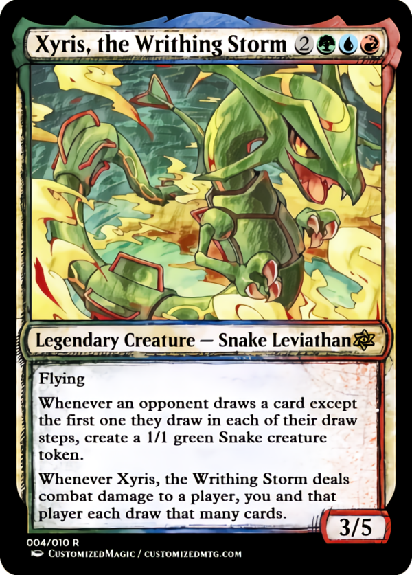 Xyris, the Writhing Storm | Xyris the Writhing Storm.3 | Magic the Gathering Proxy Cards