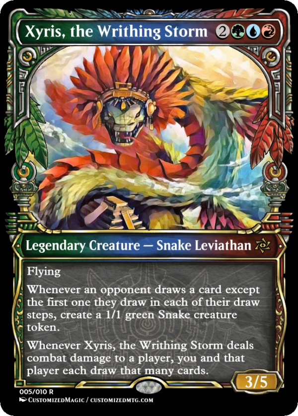 Xyris, the Writhing Storm | Xyris the Writhing Storm.4 | Magic the Gathering Proxy Cards