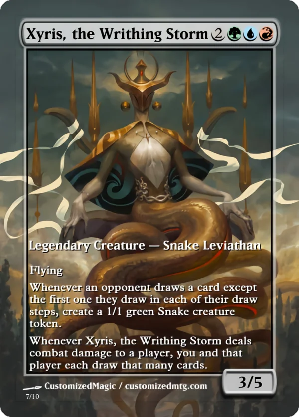 Xyris, the Writhing Storm | Xyris the Writhing Storm.6 | Magic the Gathering Proxy Cards