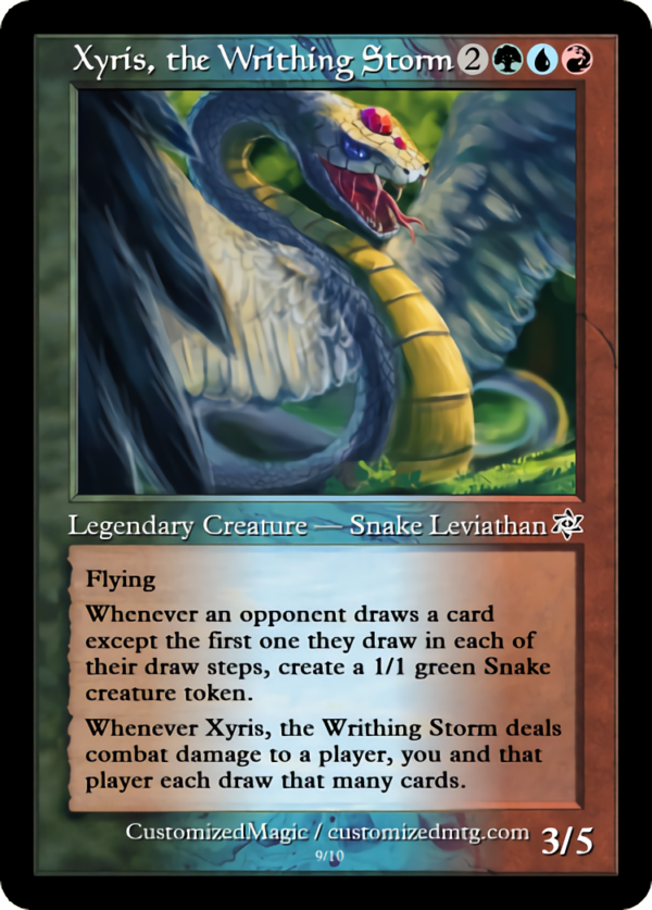 Xyris, the Writhing Storm | Xyris the Writhing Storm.8 | Magic the Gathering Proxy Cards