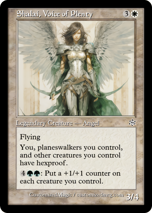 Shalai, Voice of Plenty | Shalai Voice of Plenty.8 | Magic the Gathering Proxy Cards