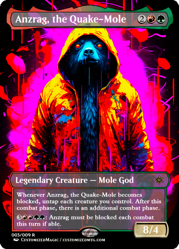Anzrag, the Quake-Mole | Anzrag the Quake Mole.2 | Magic the Gathering Proxy Cards